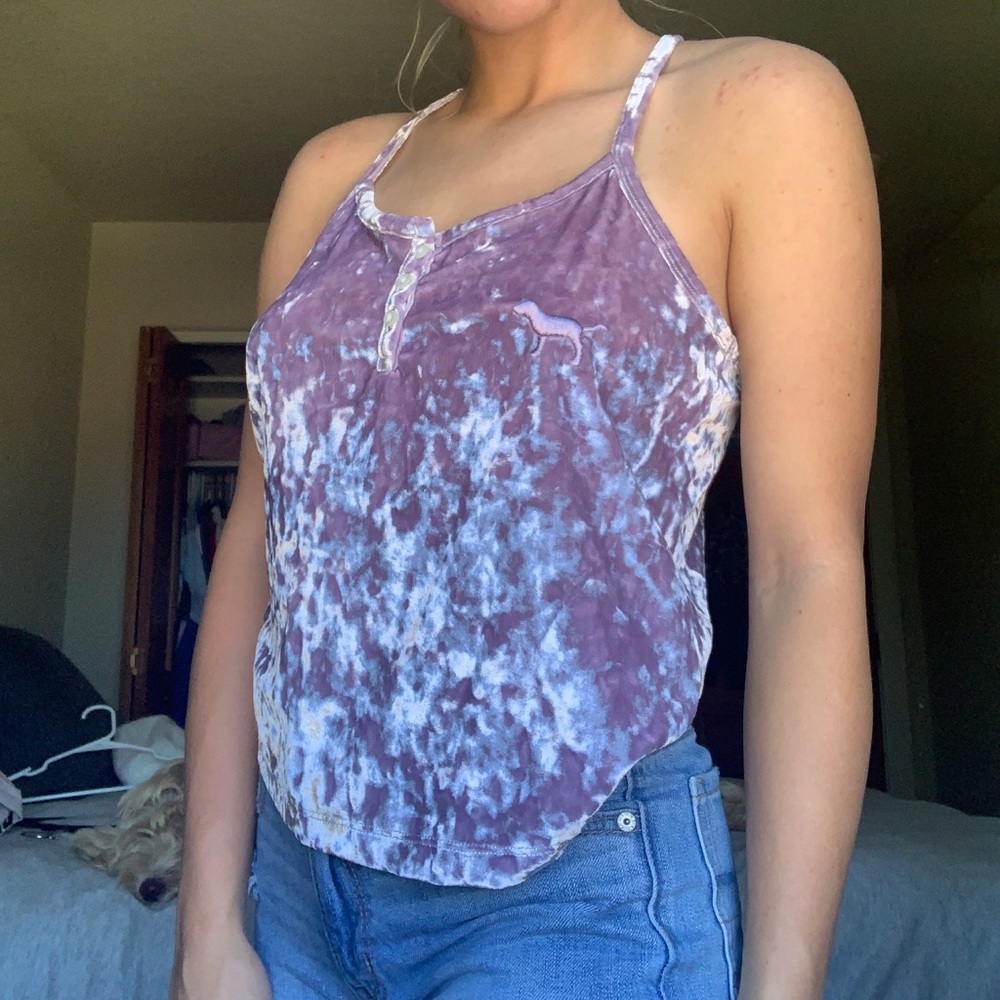 Victoria secret velvet top